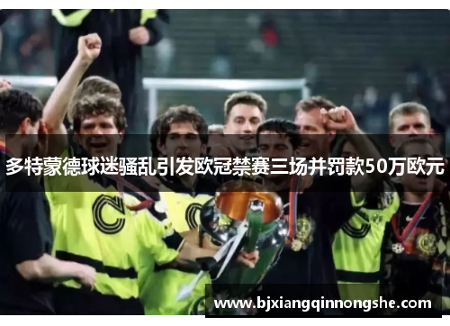 多特蒙德球迷骚乱引发欧冠禁赛三场并罚款50万欧元