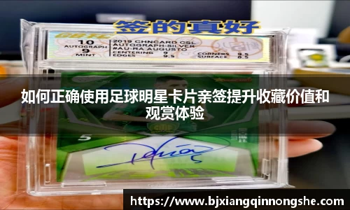 如何正确使用足球明星卡片亲签提升收藏价值和观赏体验