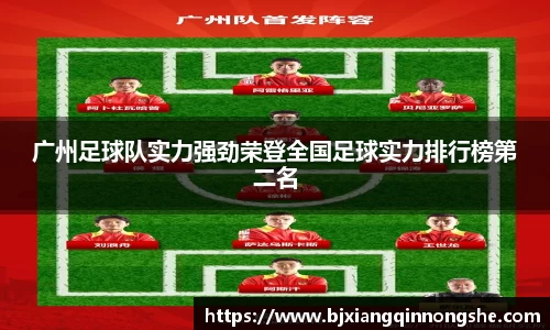 广州足球队实力强劲荣登全国足球实力排行榜第二名